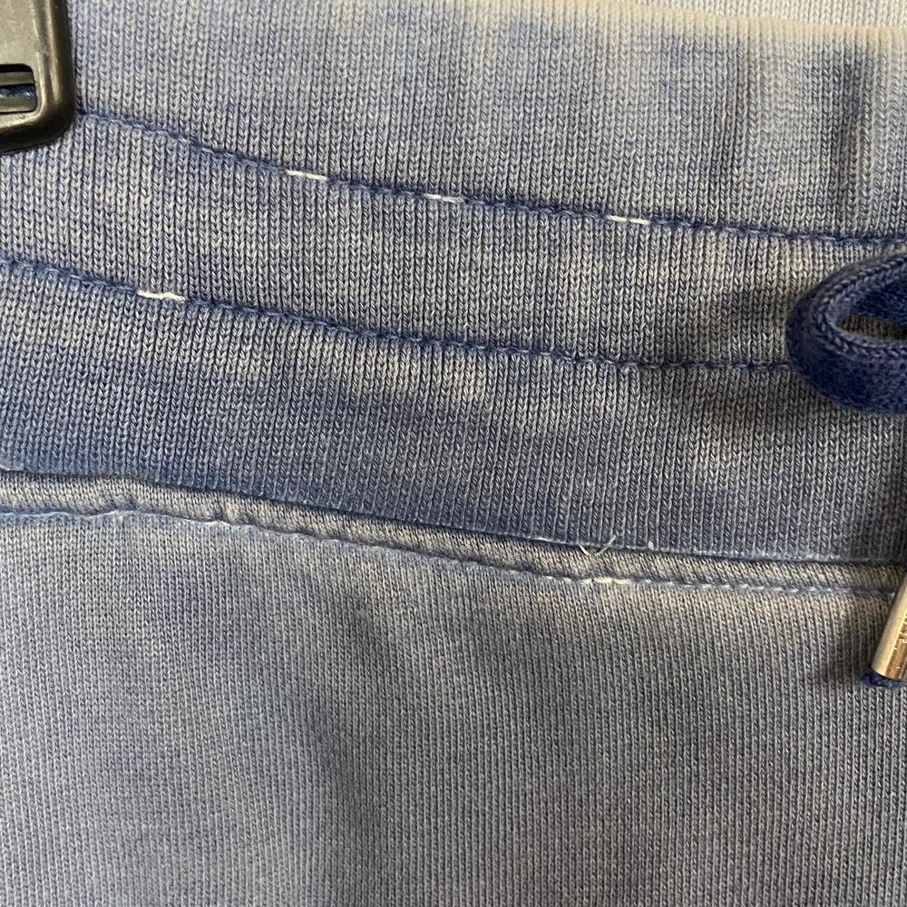 Lauren Ralph Lauren Women’s Blue French Terry Jogger Pants Logo Preppy Small - Picture 9 of 14